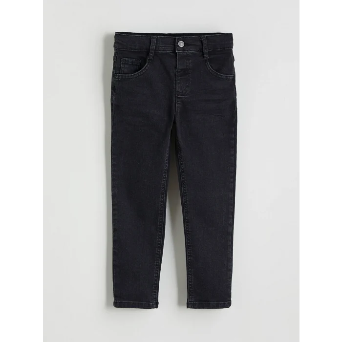 LCW Kids Siyah Slim Fit Erkek Çocuk Jean Pantolon
