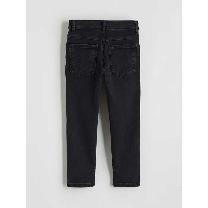 LCW Kids Siyah Slim Fit Erkek Çocuk Jean Pantolon
