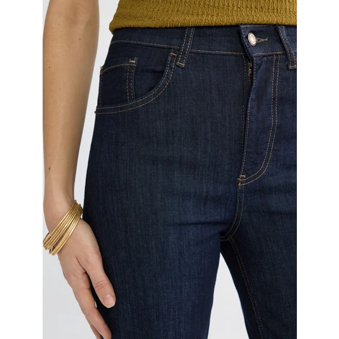LCW Jeans İndigo Flare Kadın Jean Pantolon