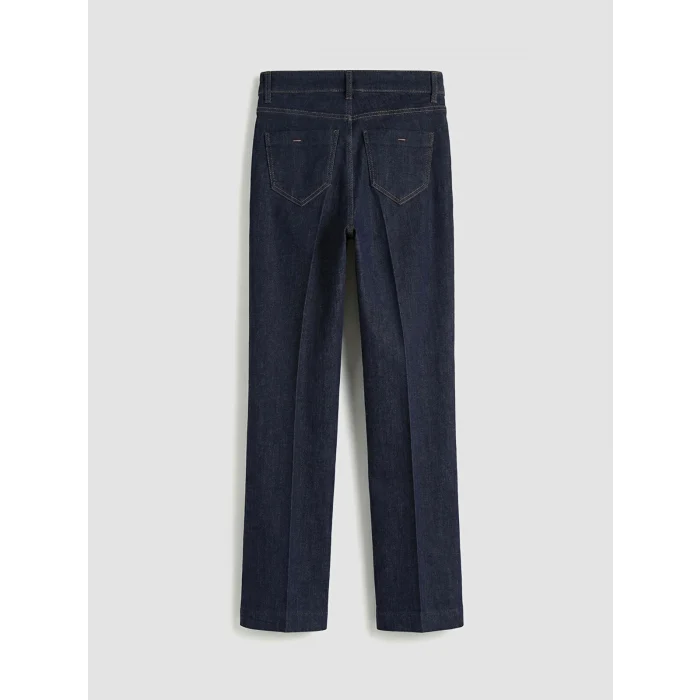 LCW Jeans İndigo Flare Kadın Jean Pantolon