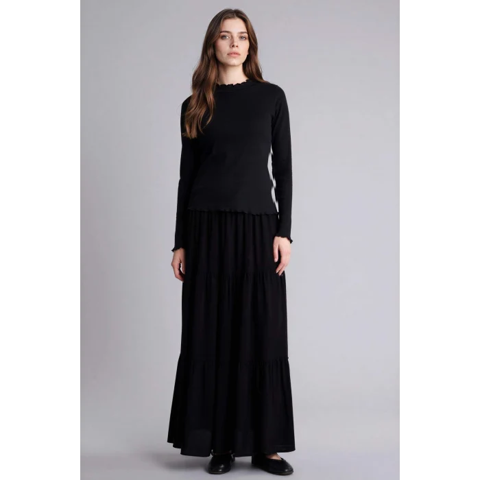 Defacto Z3406AZBK81 Siyah Etek