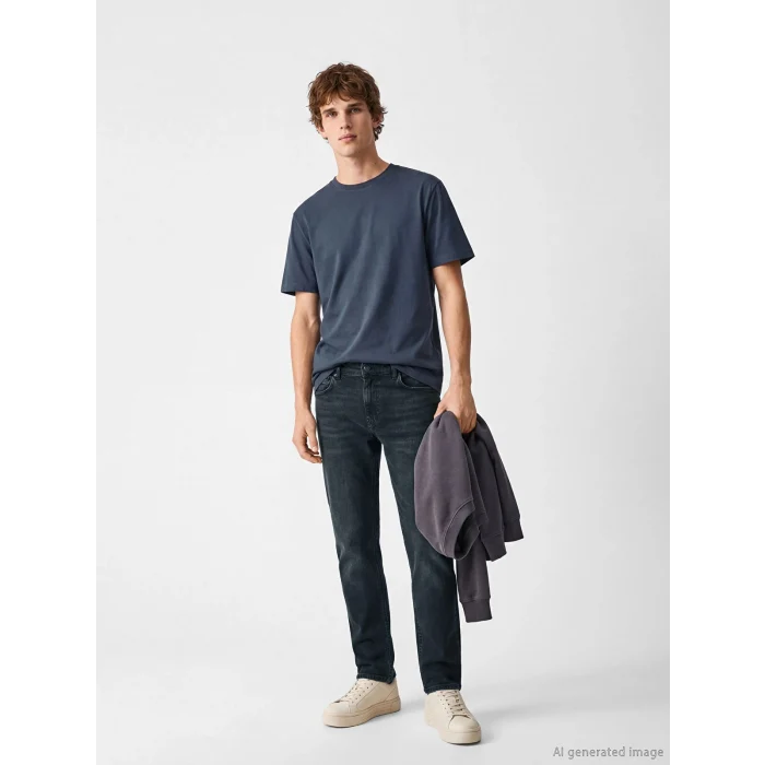 LCW Jeans Antrasit 779 Regular Fit Erkek Jean Pantolon