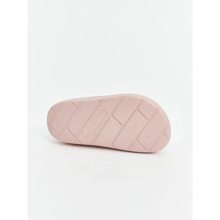 LCW STEPS Pembe Çift Bantlı Kız Çocuk Terlik