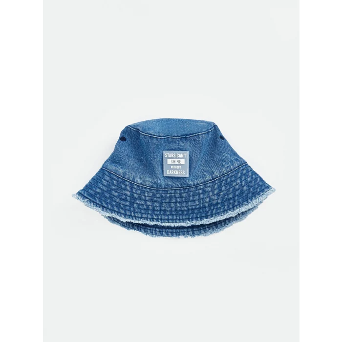 LCW ACCESSORIES Mavi Kız Çocuk Denim Bucket Şapka