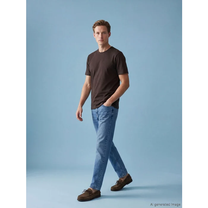 LCW Jeans İndigo 710 Loose Fit Erkek Jean Pantolon