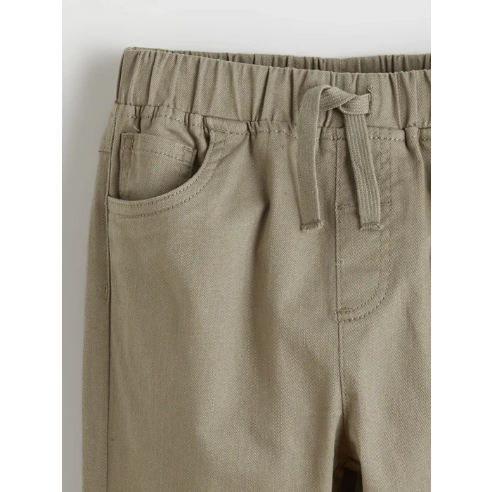 LCW Kids Haki Basic Erkek Çocuk Gabardin Pantolon