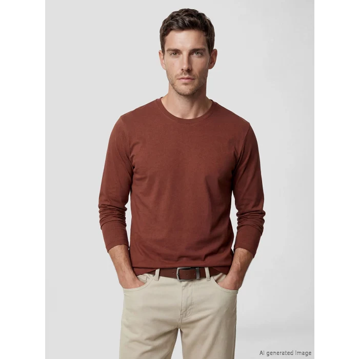 LCW ACCESSORIES Siyah Deri Görünümlü Erkek Kemer