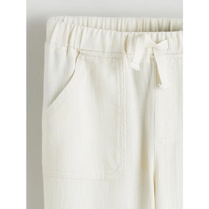 LCW Kids Bej Beli Lastikli Erkek Çocuk Pantolon