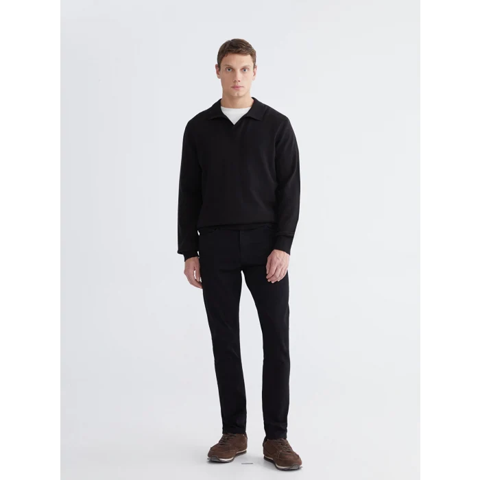 LCW Jeans Siyah 760 Skinny Fit Erkek Jean Pantolon