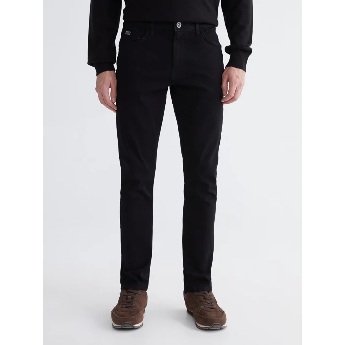 LCW Jeans Siyah 760 Skinny Fit Erkek Jean Pantolon