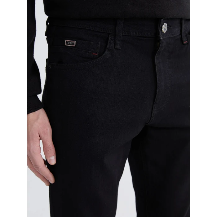 LCW Jeans Siyah 760 Skinny Fit Erkek Jean Pantolon