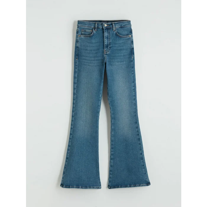 LCW Jeans İndigo Mars Flare Kadın Jean Pantolon