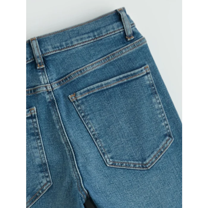LCW Jeans İndigo Mars Flare Kadın Jean Pantolon