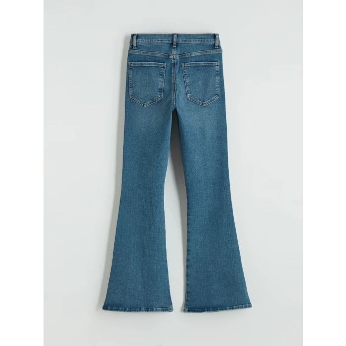 LCW Jeans İndigo Mars Flare Kadın Jean Pantolon