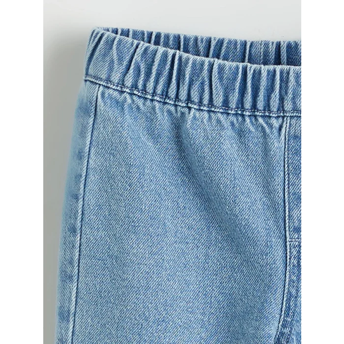 LCW baby Lacivert  Baskılı Erkek Bebek Sweatshirt ve Pantolon Takım