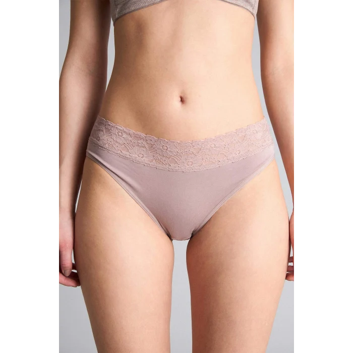 Defacto X9027AZBN503 Kahve Pamuklu Kaplı Pedli Balensiz Bra