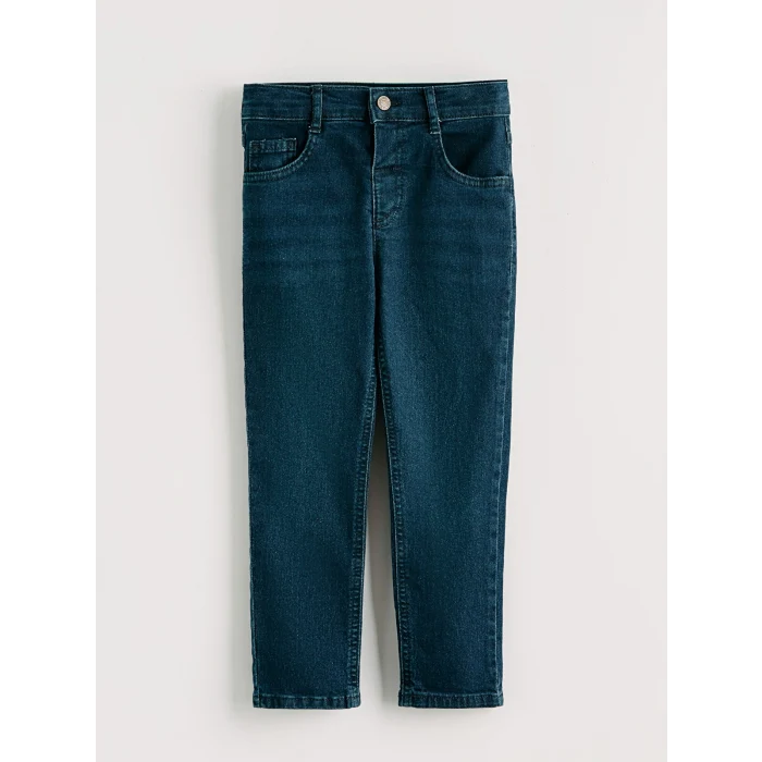 LCW Kids İndigo Erkek Çocuk Slim Fit Jean Pantolon