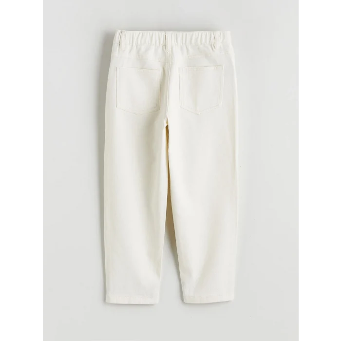 LCW Kids Bej Baggy Fit Erkek Çocuk Pantolon