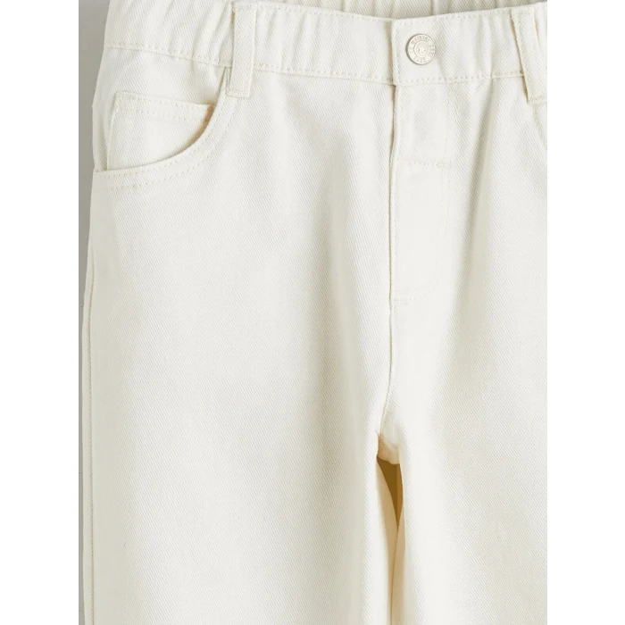 LCW Kids Bej Baggy Fit Erkek Çocuk Pantolon