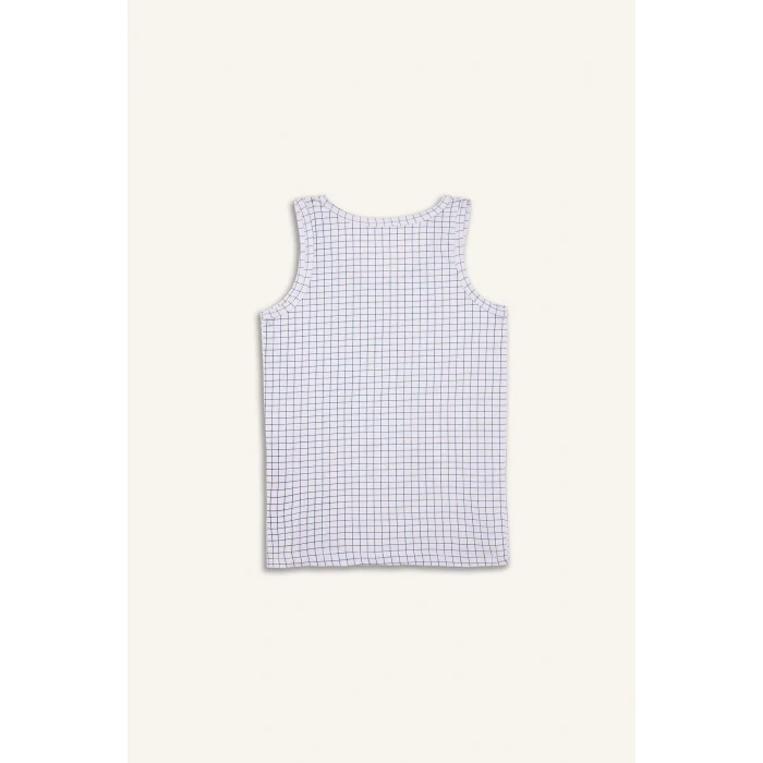 Defacto G8555A8BE789 Mavi 2li Atlet Erkek Çocuk