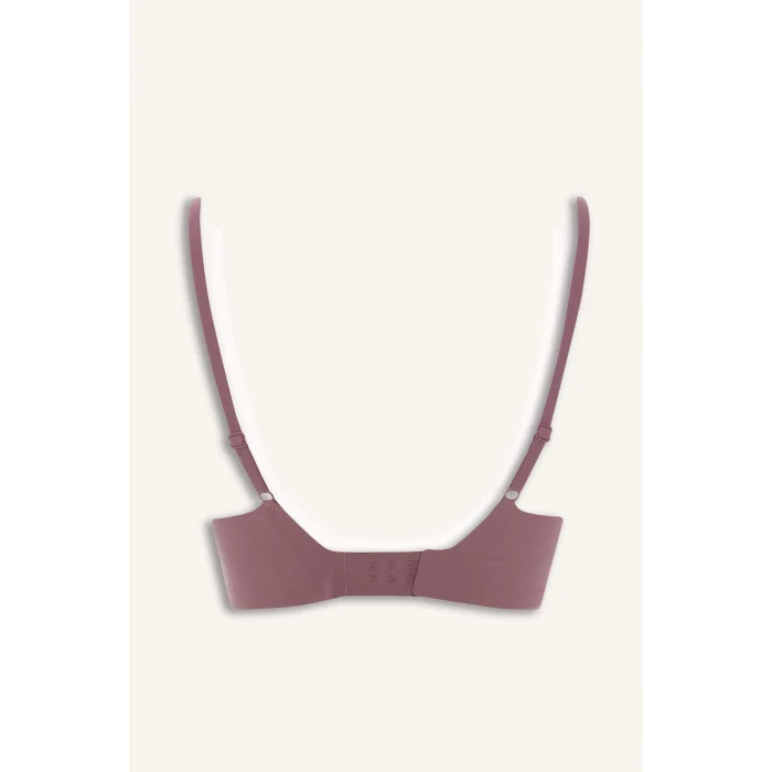 Defacto D4200AXBR94 Bordo Çıkarılabilir Pedli Balensiz Görünmez Sütyen