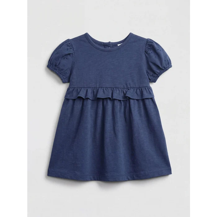 LCW baby Mor Kız Bebek Tişört ve Desenli Tayt