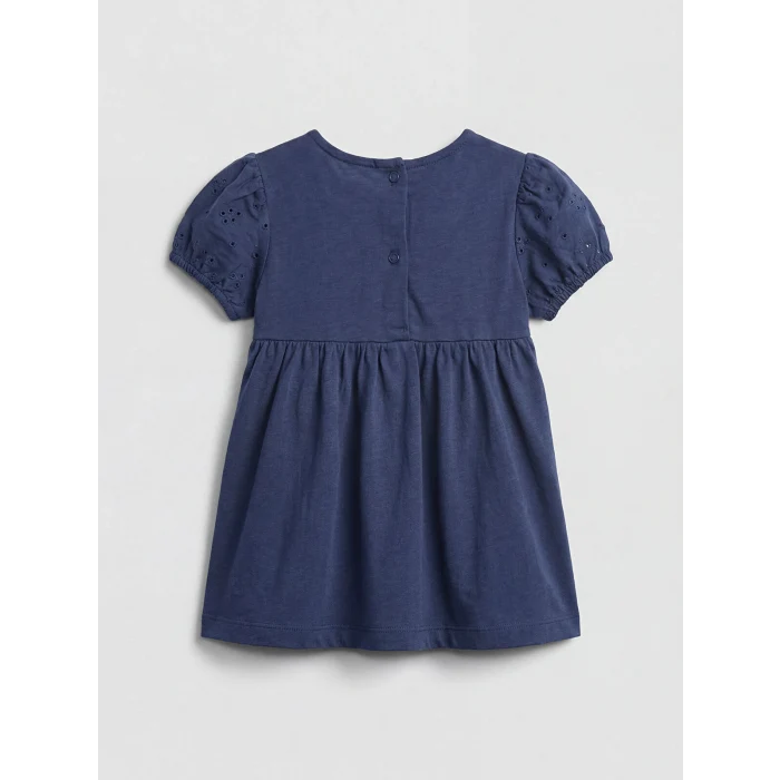 LCW baby Mor Kız Bebek Tişört ve Desenli Tayt