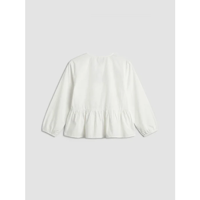 LCW Kids Ekru Bisiklet Yaka Ekose Kız Çocuk Takım