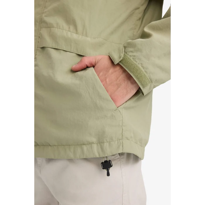 Defacto D6305AXKH271 Haki Su İtici Kapüşonlu Yağmurluk