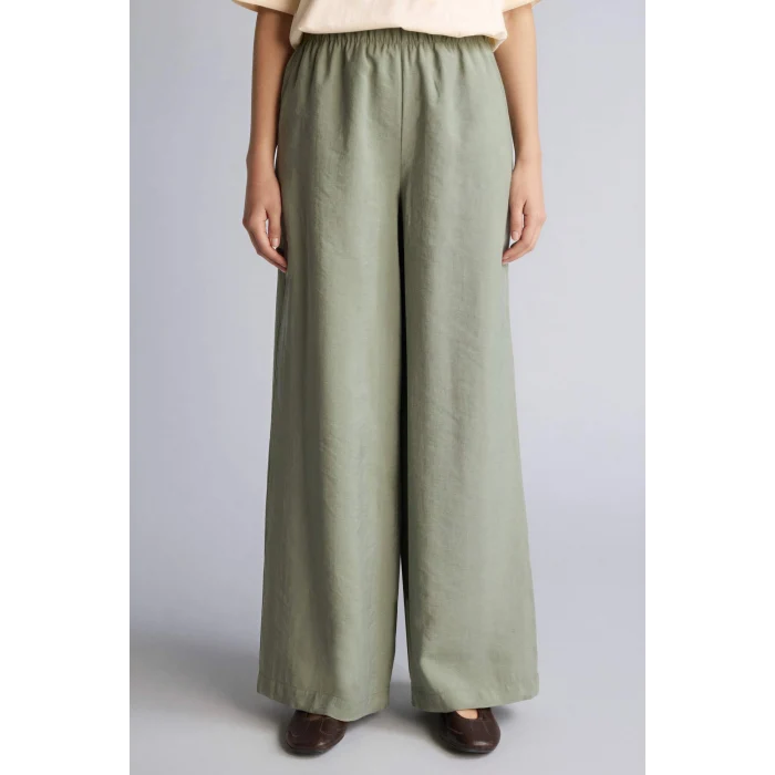 Defacto H0330AXKH440 Haki Relax Fıt Modal Pantolon