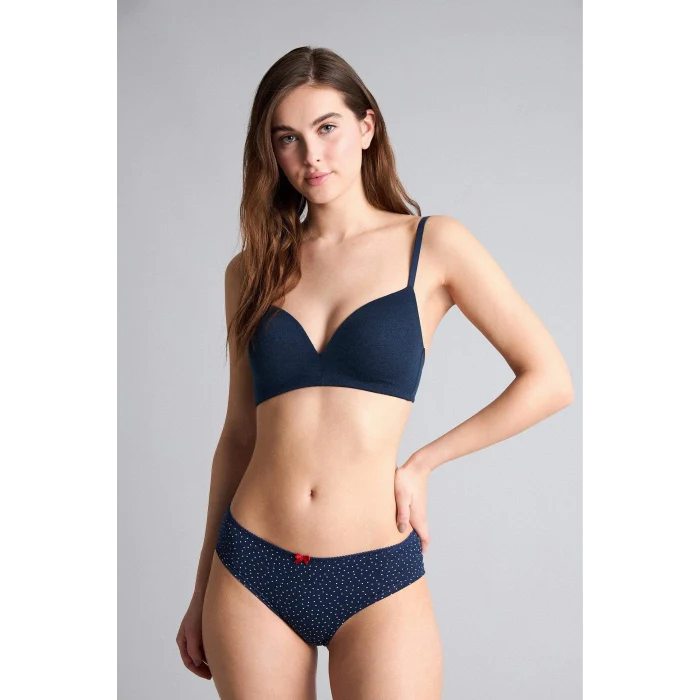 Defacto F3060AXNV241 Lacivert 3lü Hipster Külot