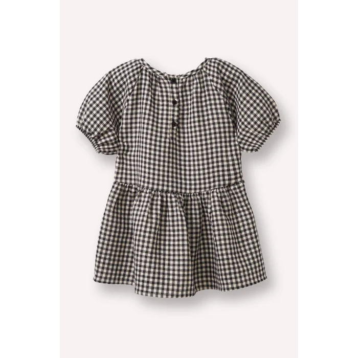 Defacto H5140A5BK81 Siyah Müslin Elbise Kız Bebek