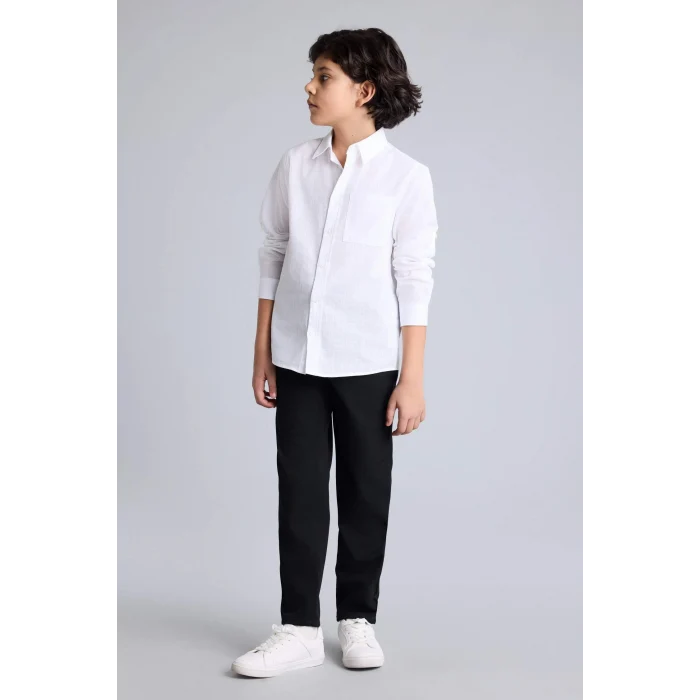 Defacto G3836A8BK27 Siyah Her Yöne Esneyen Pantolon Erkek Çocuk