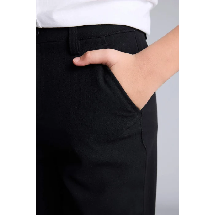 Defacto G3836A8BK27 Siyah Her Yöne Esneyen Pantolon Erkek Çocuk