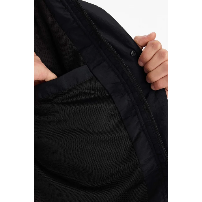 Defacto D6305AXBK27 Siyah Su İtici Kapüşonlu Yağmurluk