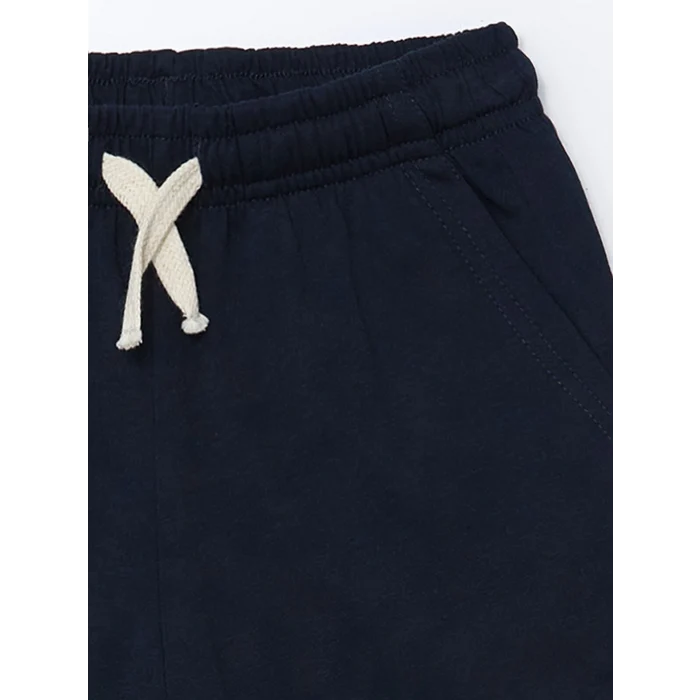 LCW Kids Lacivert Beli Lastikli Erkek Çocuk Şort