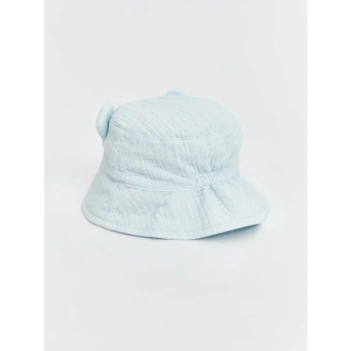 LCW baby Mavi Hayvan Figürlü Erkek Bebek Bucket Şapka