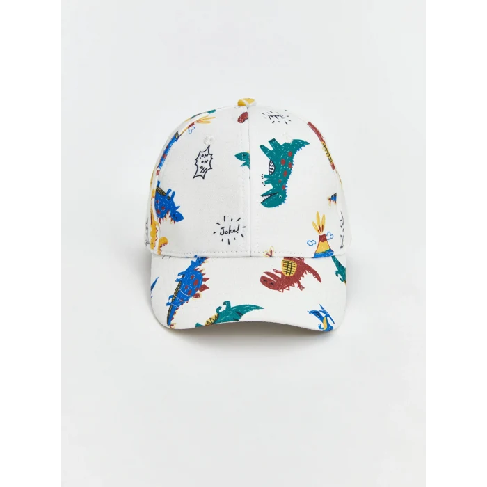 LCW ACCESSORIES Karışık Dinozor Baskılı Erkek Çocuk Kep Şapka