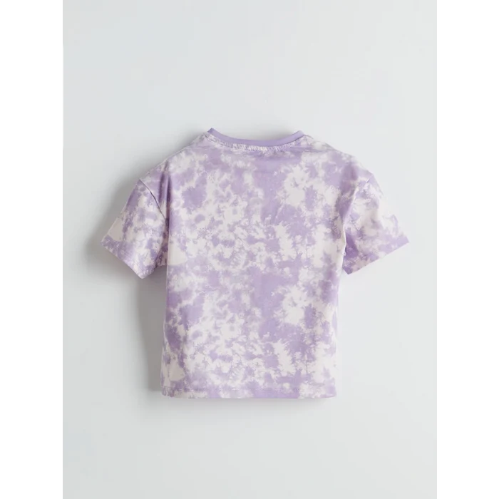 LCW Kids Karışık Bisiklet Yaka Kız Çocuk Tişört