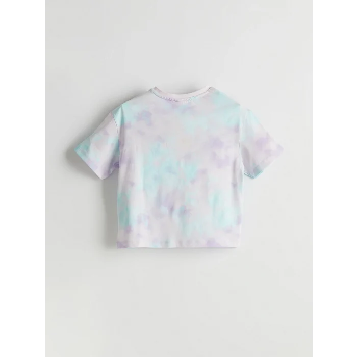 LCW Kids Karışık Bisiklet Yaka Kız Çocuk Tişört