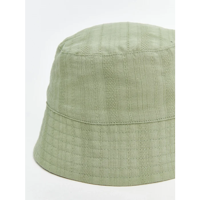 LCW baby Yeşil Basic Erkek Bebek Bucket Şapka