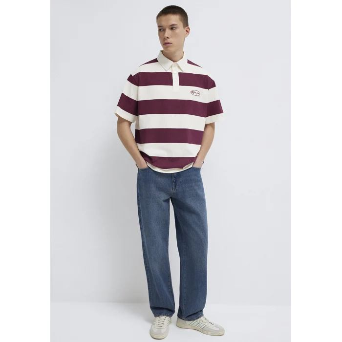 Mavi 0613174-70670 Mavi Jeans Çizgili Polo Tişört