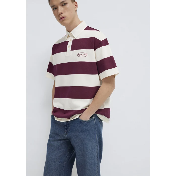 Mavi 0613174-70670 Mavi Jeans Çizgili Polo Tişört