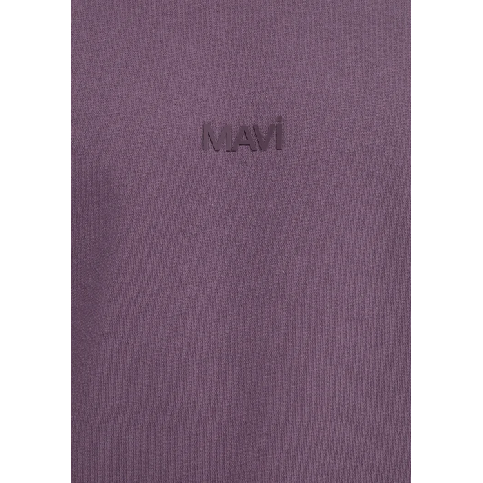 Mavi 0613093-70648 Mavi Logo Mor Tişört