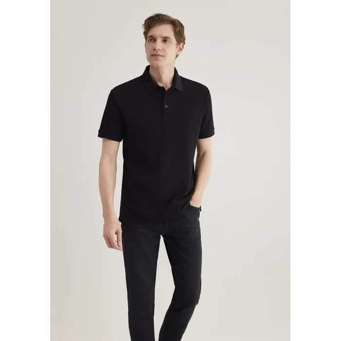 Mavi 0612521-900 Siyah Polo Tişört