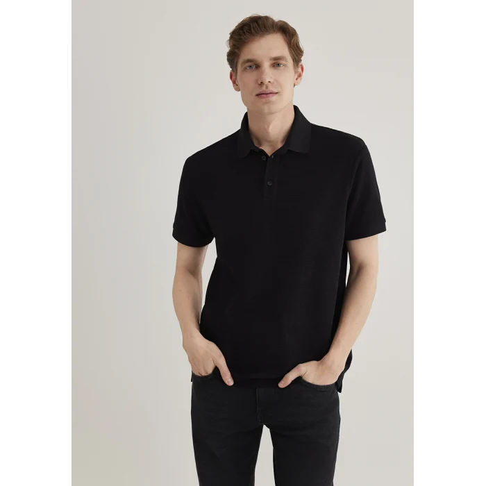 Mavi 0612521-900 Siyah Polo Tişört