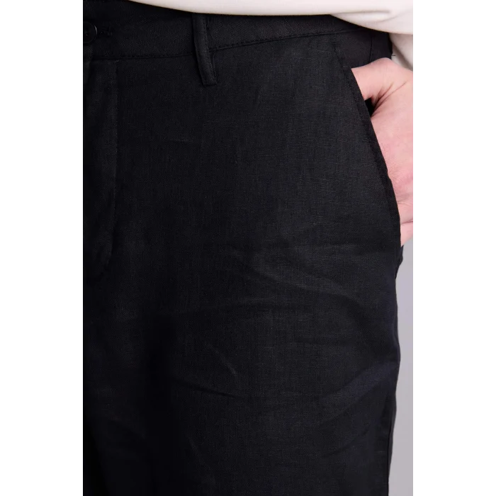 Defacto B8577AXBK27 Siyah Tailored Fit Düz Paça Pantolon