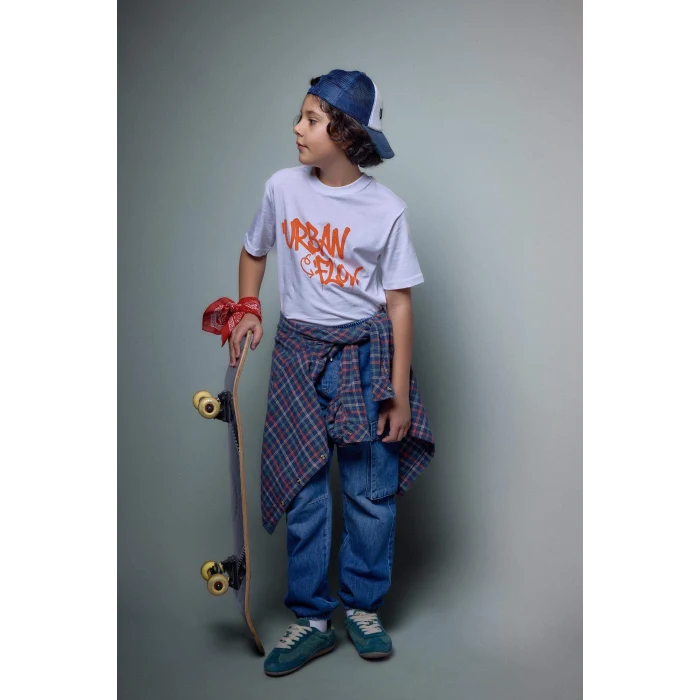 Defacto F9711A8NM28 Mavi Jogger Fıt Jean Pantolon Erkek Çocuk