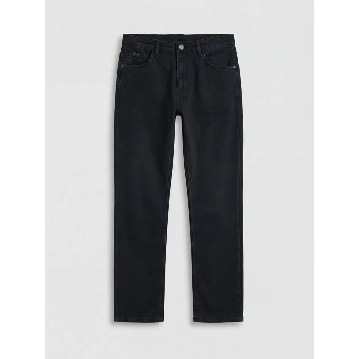 LCW Jeans Siyah 779 Regular Fit Erkek Jean Pantolon