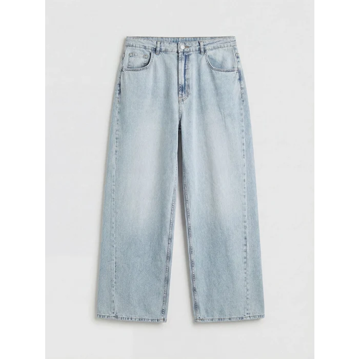 XSIDE Mavi Wideleg Kadın Jean Pantolon